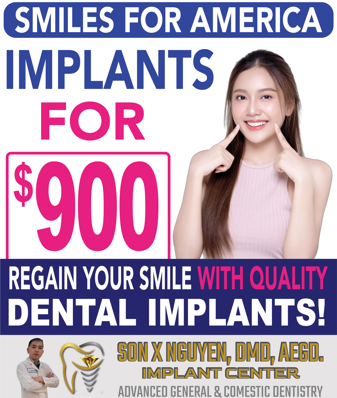 Special Dental Implant Offer 2025 900